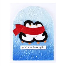 Spellbinders Embossing Folder - 3D Merry Mischief / Season Sparkles